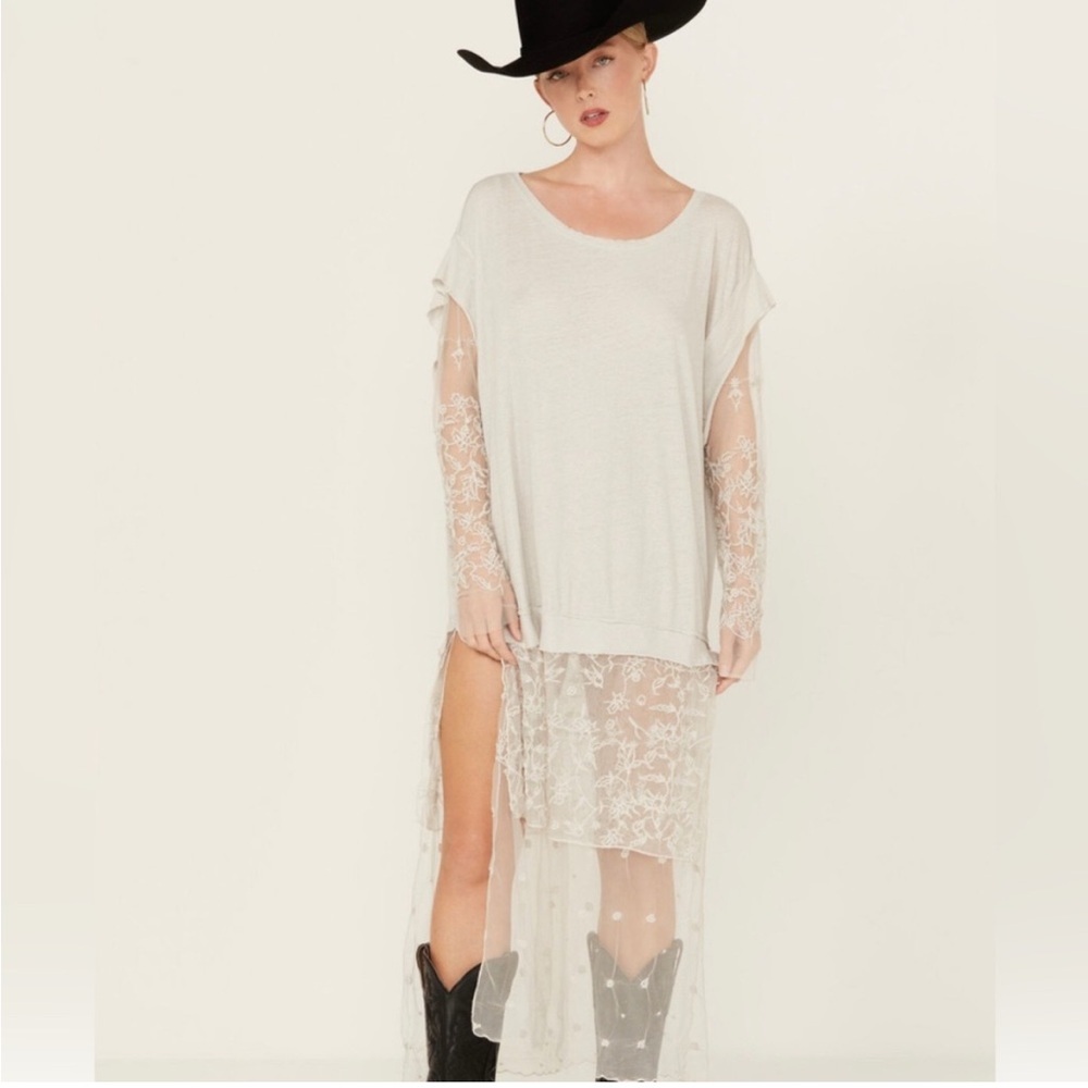 Free People Rock Steady Maxi Moonrock